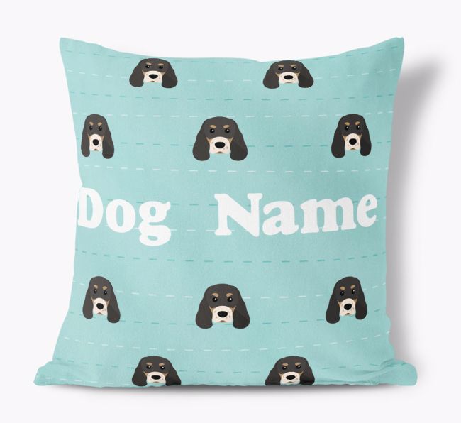 Icon Pattern: Personalized {breedFullName} Soft Touch Pillow